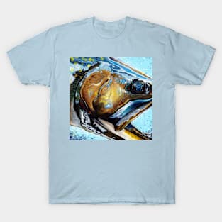 Mountain Streams Brook Trout Head Painting T-Shirt